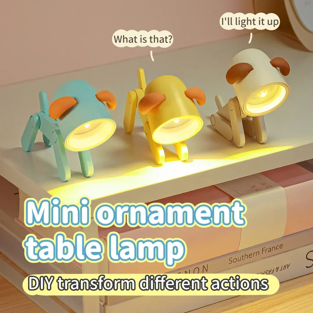 Cute LED Folding Desk Lamp 2