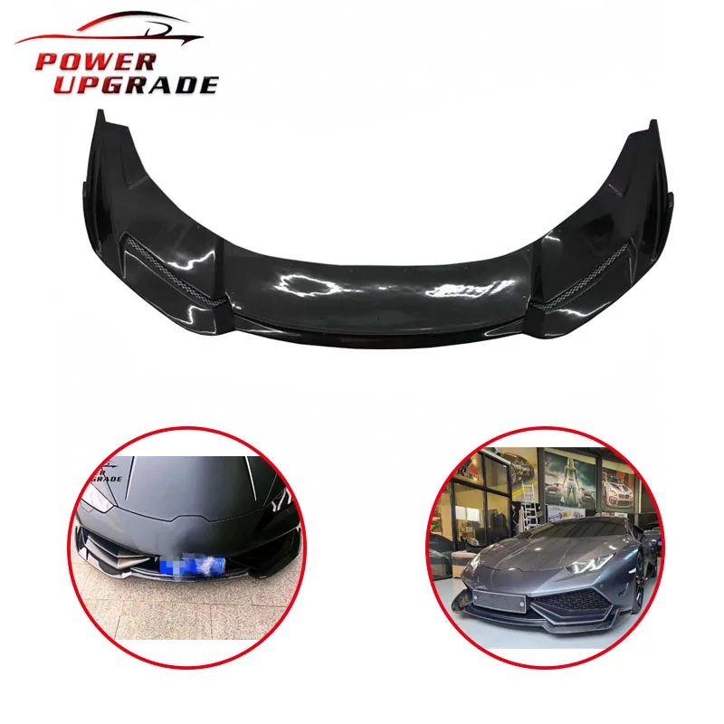 

RZ Style Carbon Fiber Front Car Bumper Lip For Lamborghini Huracan LP610 LP600 LP580 Chin Lip Spoiler Body Kit Accessories