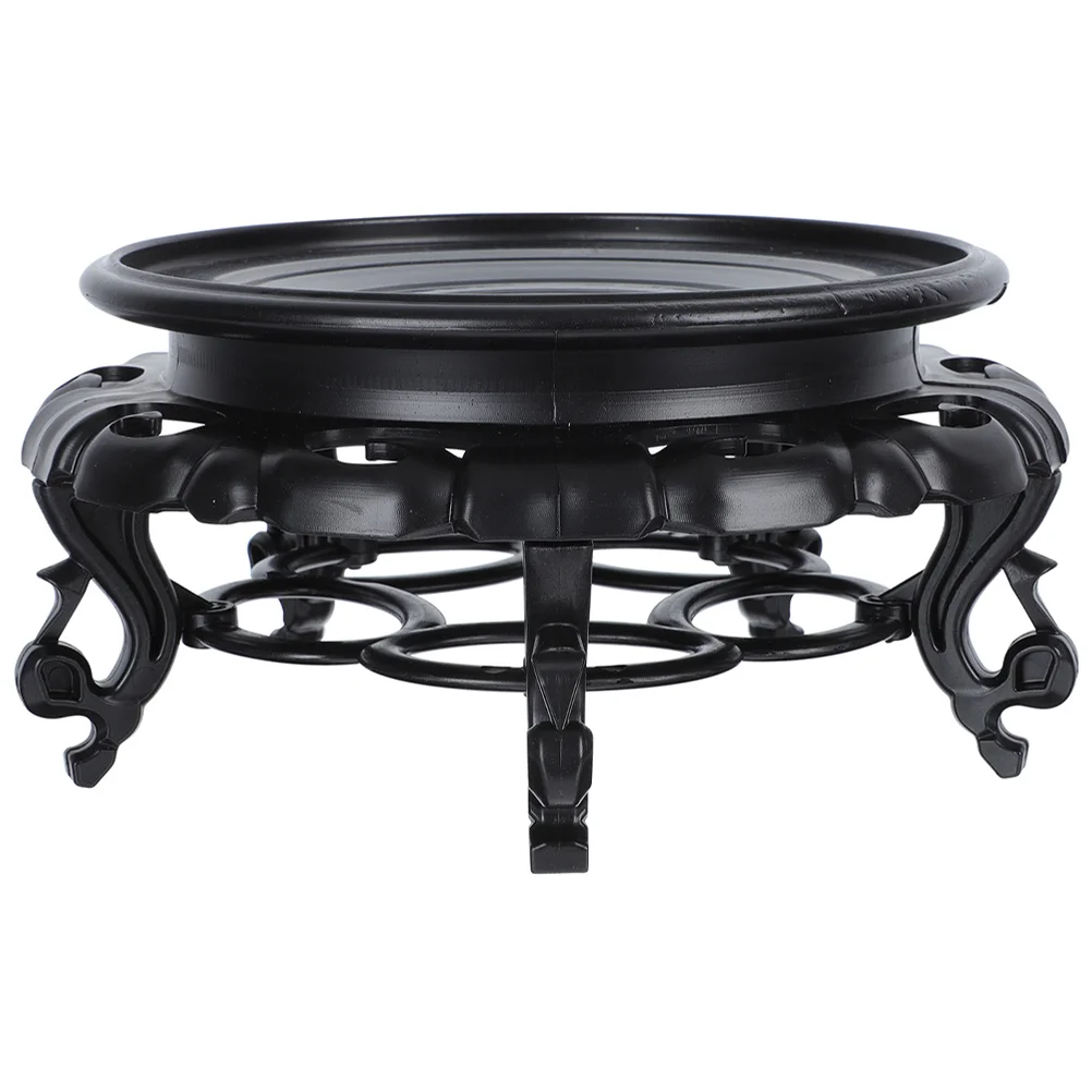 

Wooden Stool Plant Stand Chinese Display Stand Retro Flower Pot Holder Decorative Planter Shelf Fishbowl Rack Indoor Outdoor