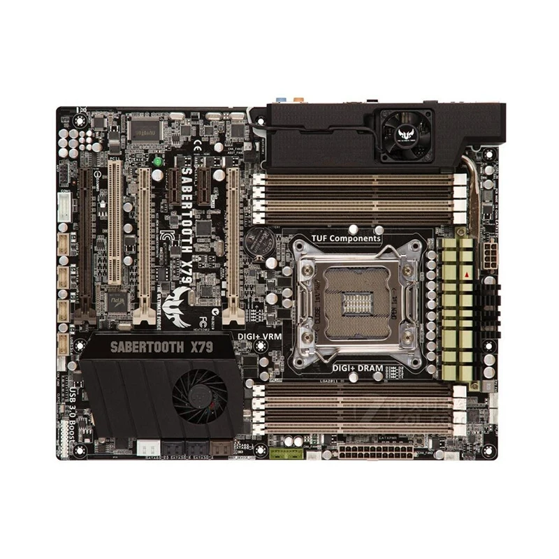 Scheda Madre Intel X79 Sabertooth X79 Usata Scheda Madre Desktop Originale Lga2011 Lga 2011 Ddr3 64Gb Usb3.0 Sata3