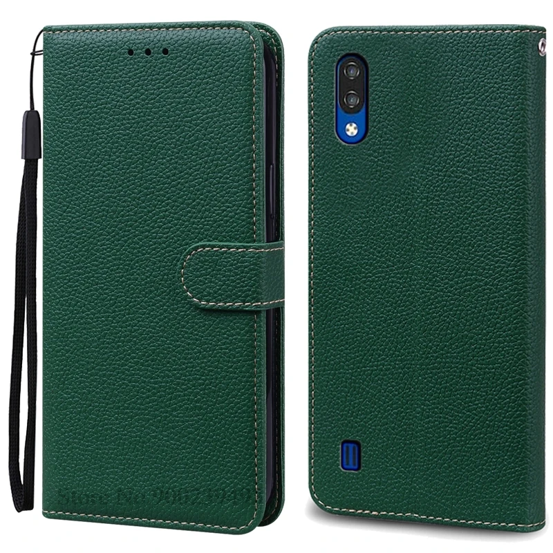 Leather Flip Wallet Case with Soft Silicone Back Cover and Coque s