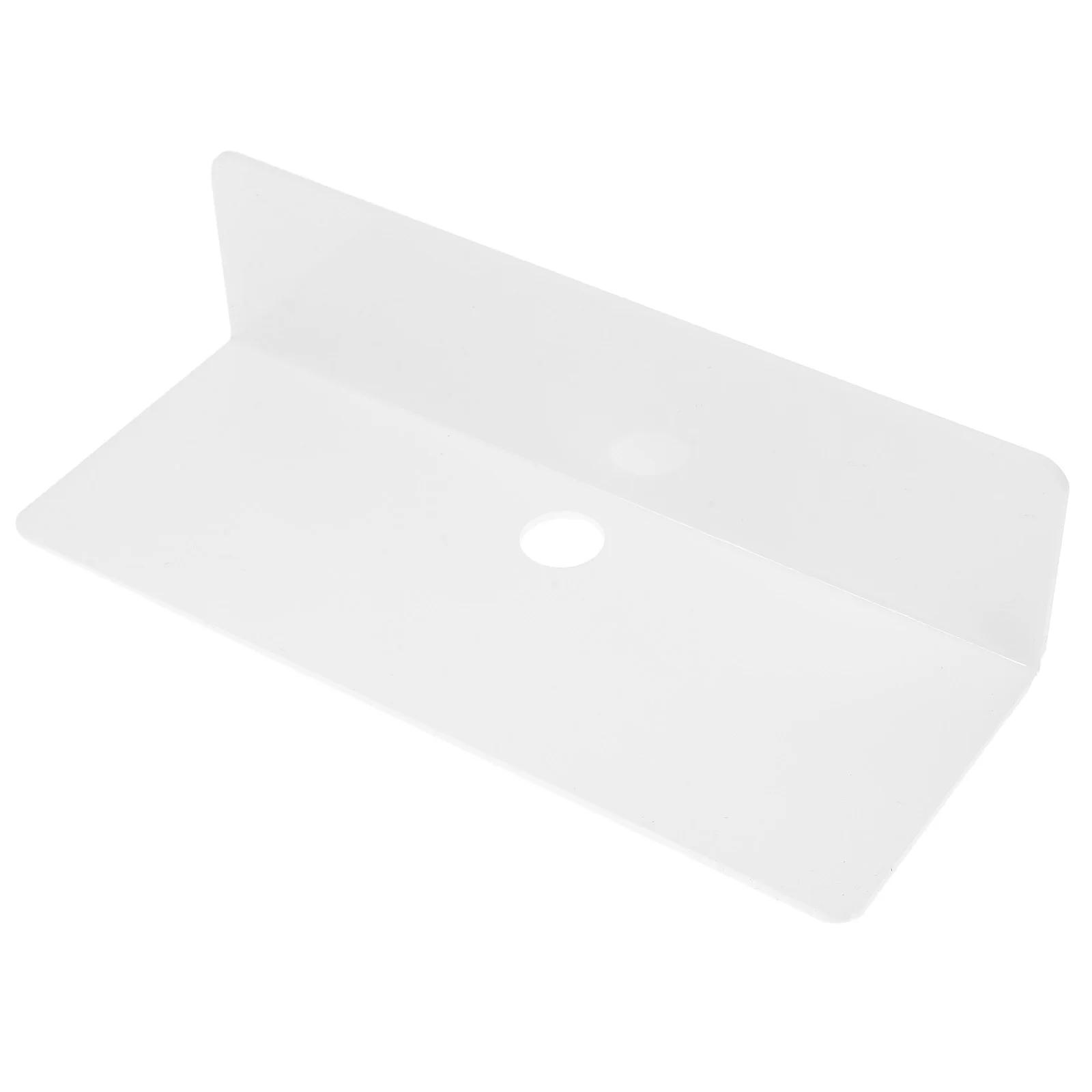 Record Holder Wall Shelf Rack Multifunctional Storage Floating No Punching Black Acrylic Hook 5