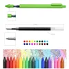 Kawaii Kaco 20/10 Colors Gel Pens 0.5MM Color ink Retractable Stationery Smooth Writing for Journals Notebooks Planner Drawing 6
