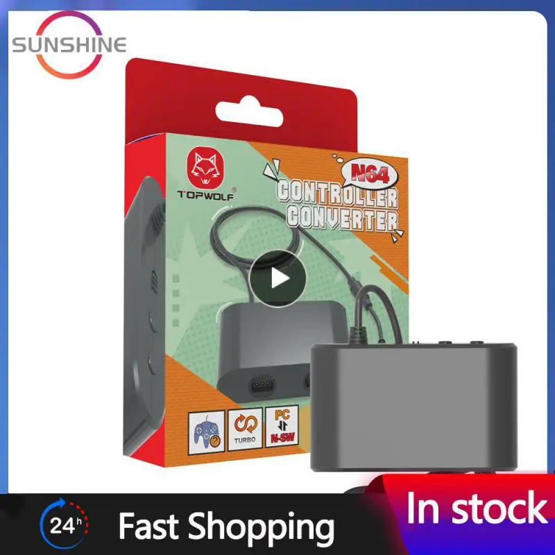 Convertitore Adattatore Usb Per Switch 64/Oled Modello Pc Windows Controller Adapter Gamepad Gaming Converter Adapter Per N64