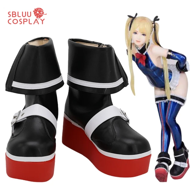 Game Dead or Alive 5 Marie Rose Cosplay Shoes Anime Party Boots Custom –  SBluuCosplay