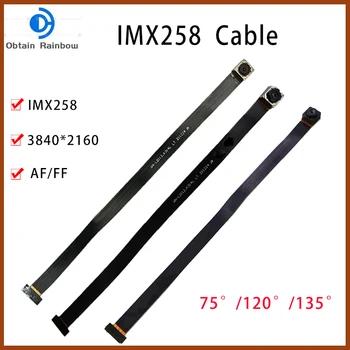 12MP  4K CMOS IMX258  Cable Camera Module  3840*2160  30Fps  AF/FF Wide Angle MJPEG, YUY2 1