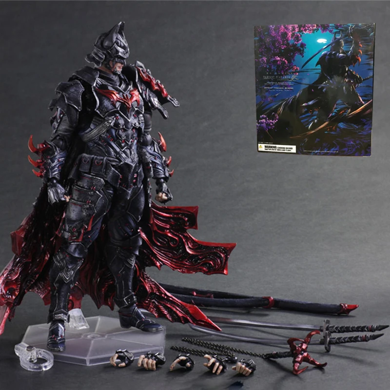 Dc Bushido Batman The Dark Knight Action Figure Play Arts Collezione Mobile In Pvc Versione Comica Bat Man Doll Pa Model Toys Gifts