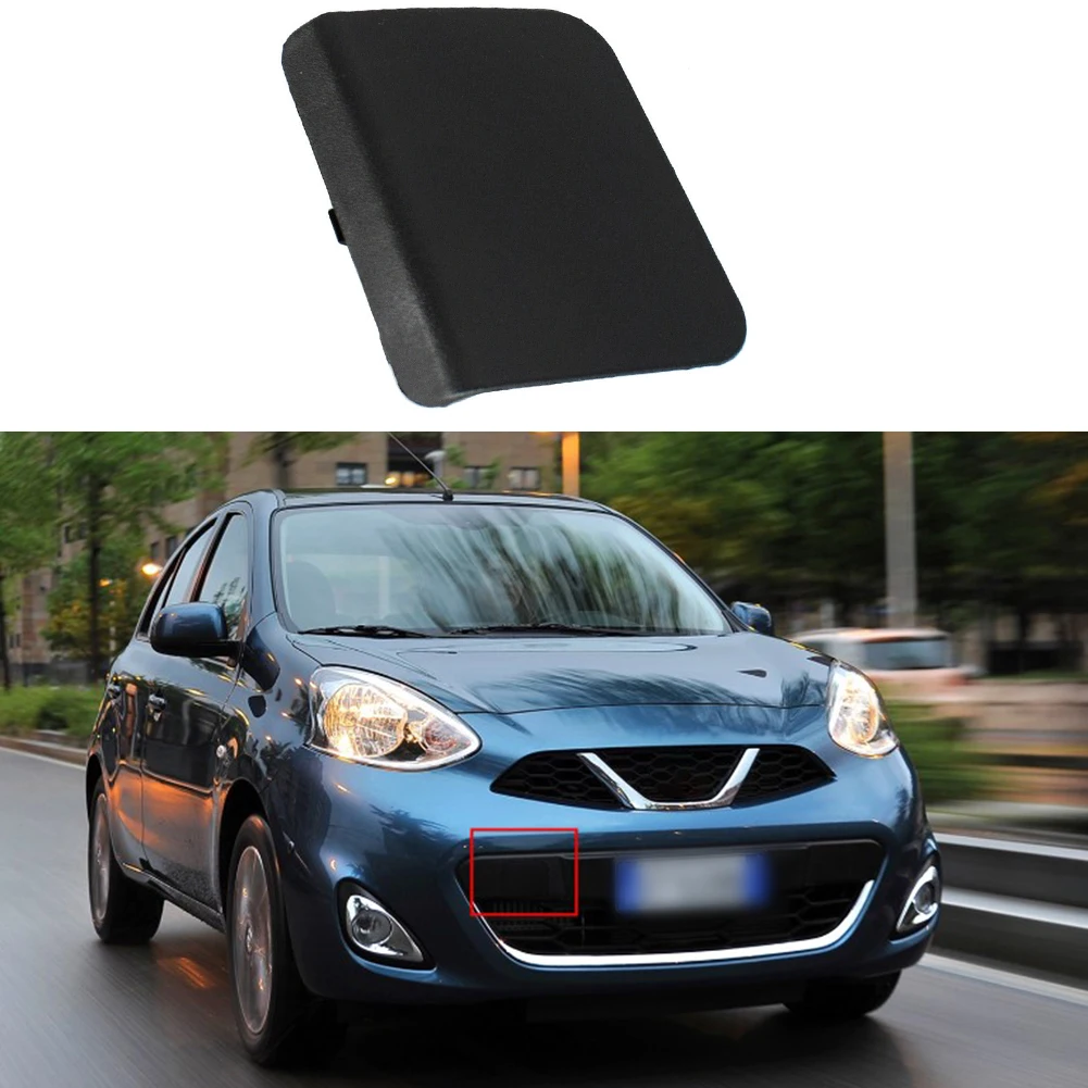 Couvercle De Crochet De Remorquage Pare-chocs Avant Pour Nissan Micra K14 2014-2016 - Réf 622A0-3HN0H ABS - Remplacement Facile