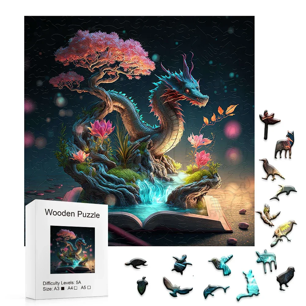 

Mysterious Dragon King Puzzle Creative Gift Development From The West, Brain Holiday Gift Development Juegos de mesa
