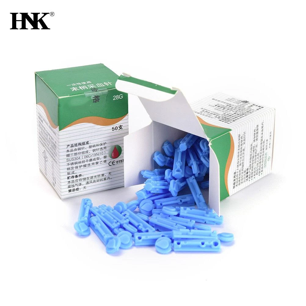 100pcs/lot Blood Lancet Pen Disposable Needles Massage Stick Use For