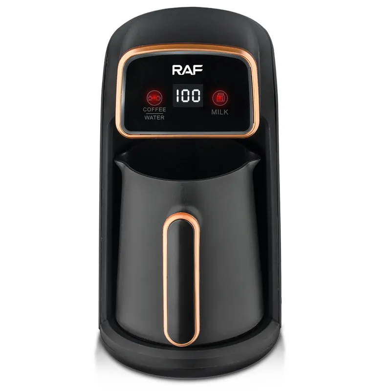 600W Power Electric Coffee Pot Multi-Usage Auto Power-Off 3 In 1 Water Milk Tea Maker Machine High Temperature Resistant 300ml