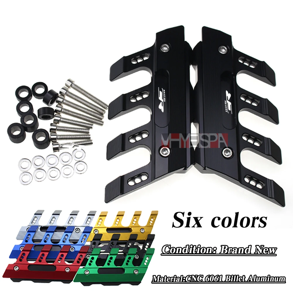 

С логотипом для Buell 1125CR 1125 CR аксессуары для мотоцикла CNC брызговик Боковой защитный блок переднее крыло противоударный слайдер