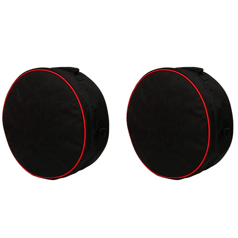 

NEW-2X Round Scuba Diving Hose Bag Handy Diving Padded BCD Regulator Gear Bag Storage Organizers With Handle Black