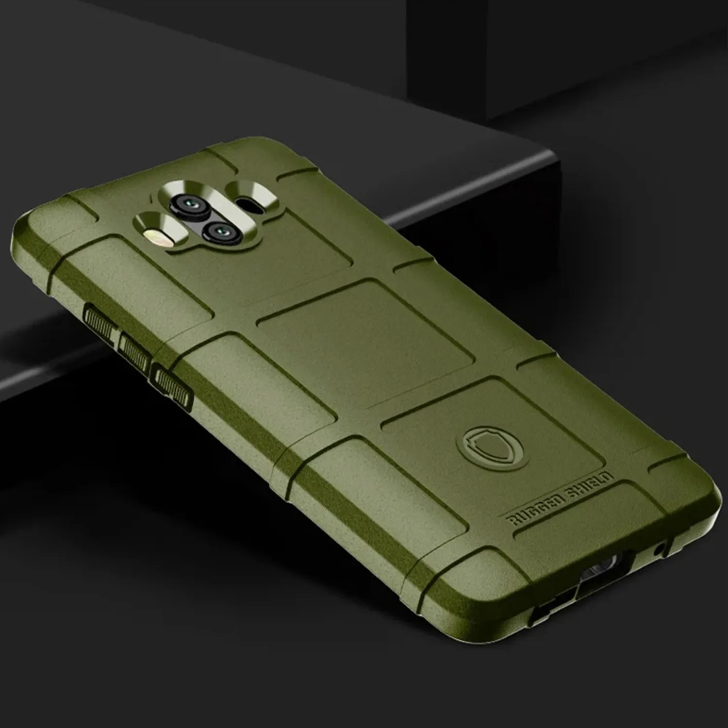 Armor Shield Soft Silicone Back Cover, Anti-Knock Matte Phone Case