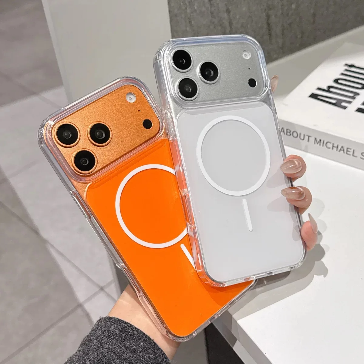 Fashionable Magnetic Charging Phone Case with MagSafe Compatibility