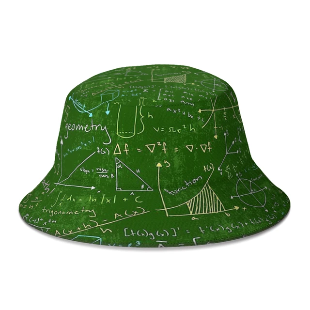 Math Lessons Green Code Geek Linux Bucket Hat For Women Men Teenager  Foldable Bob Fishing Hats Panama Cap Autumn - AliExpress