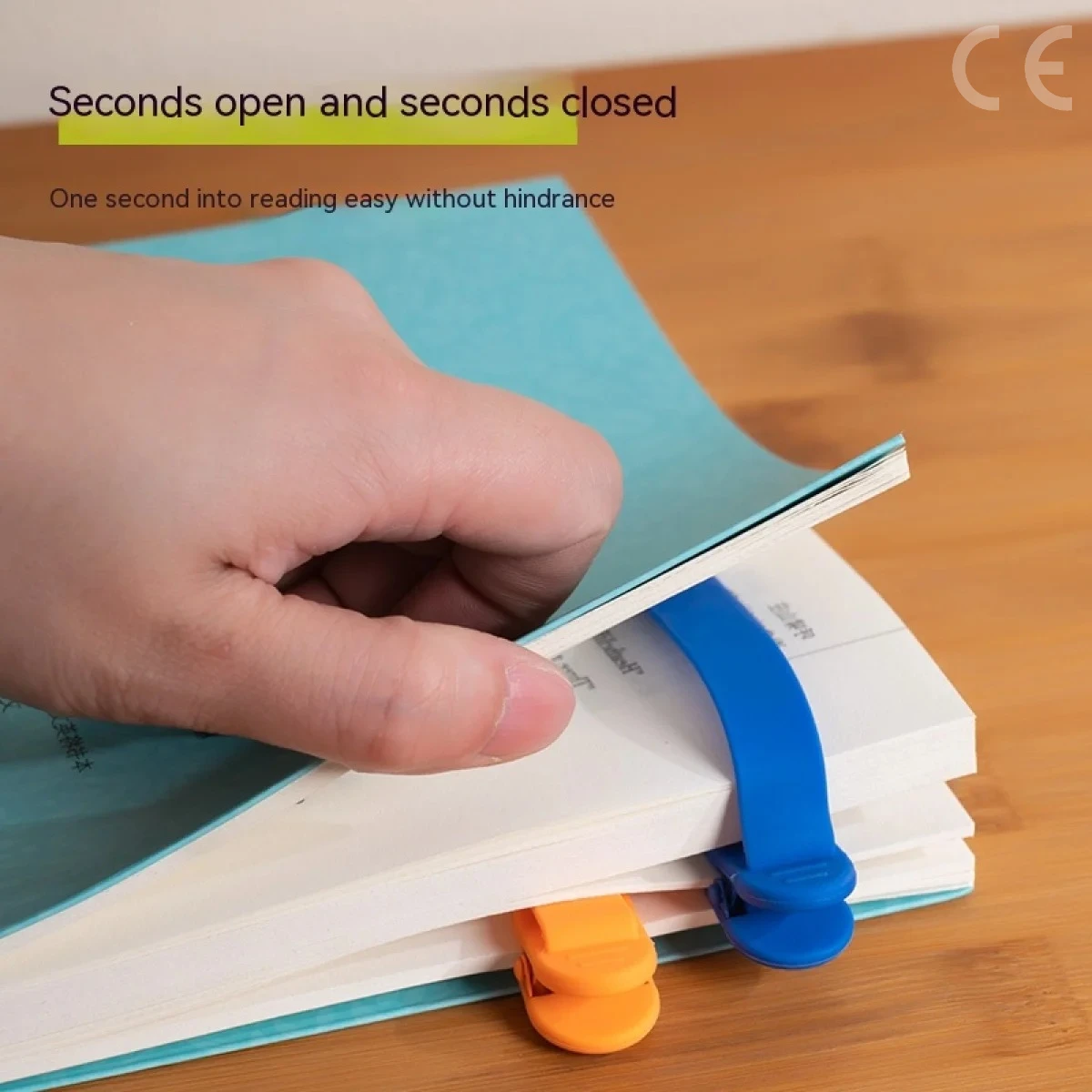 Silicone Bookmark 1/3Pcs Automatically Follows Page Flipping Student Office Stationery For Home School