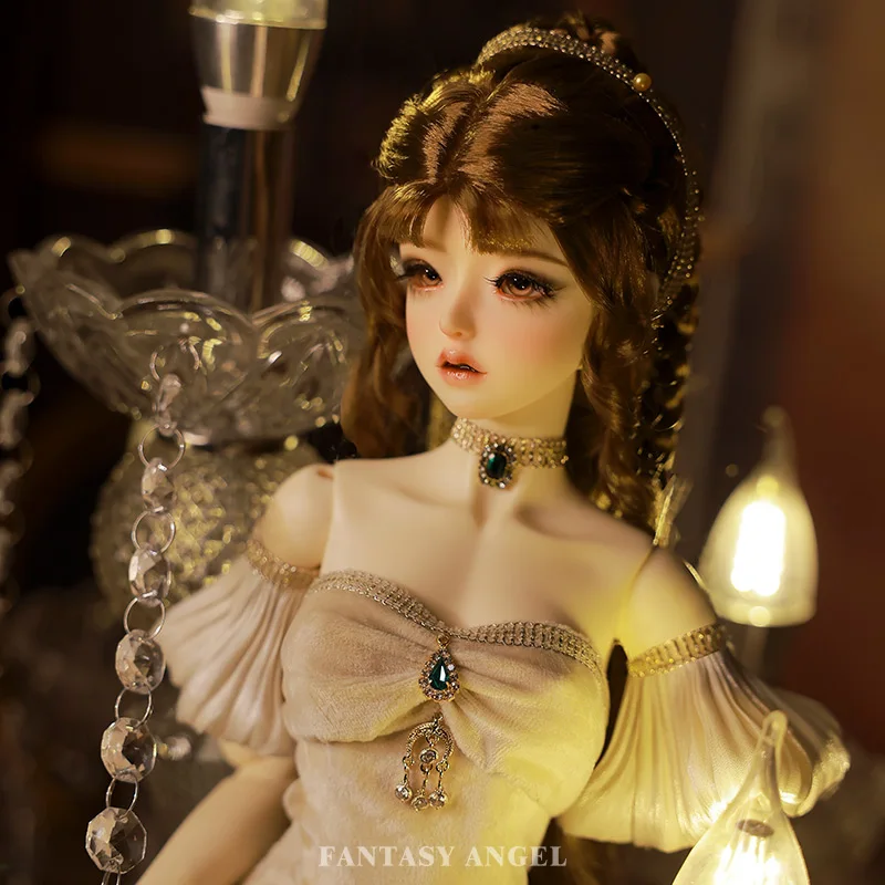 Fantasy Angel 1/3 BJD Doll Hera Elegant Lady In Fishtail Dress With Wavy Hem  Ball Jointed Dolls