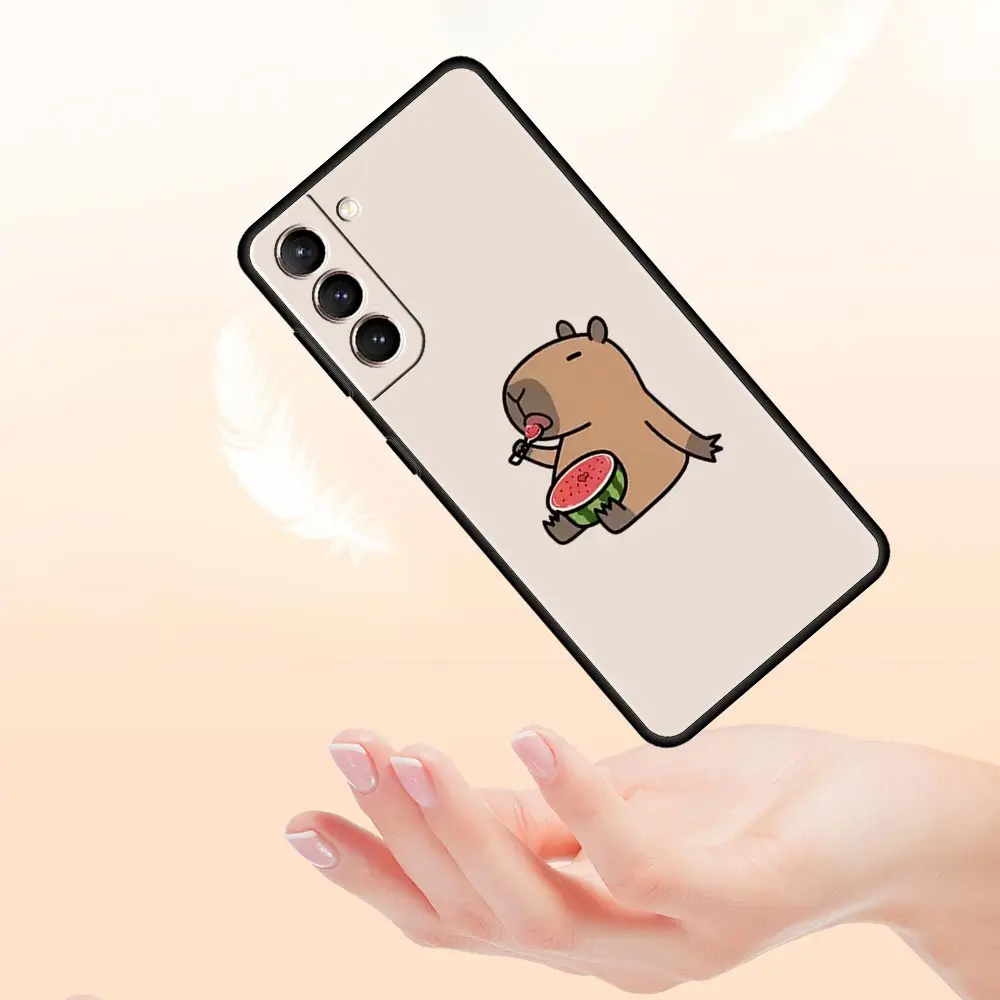 Adorable Capybara Soft Silicone Phone Case