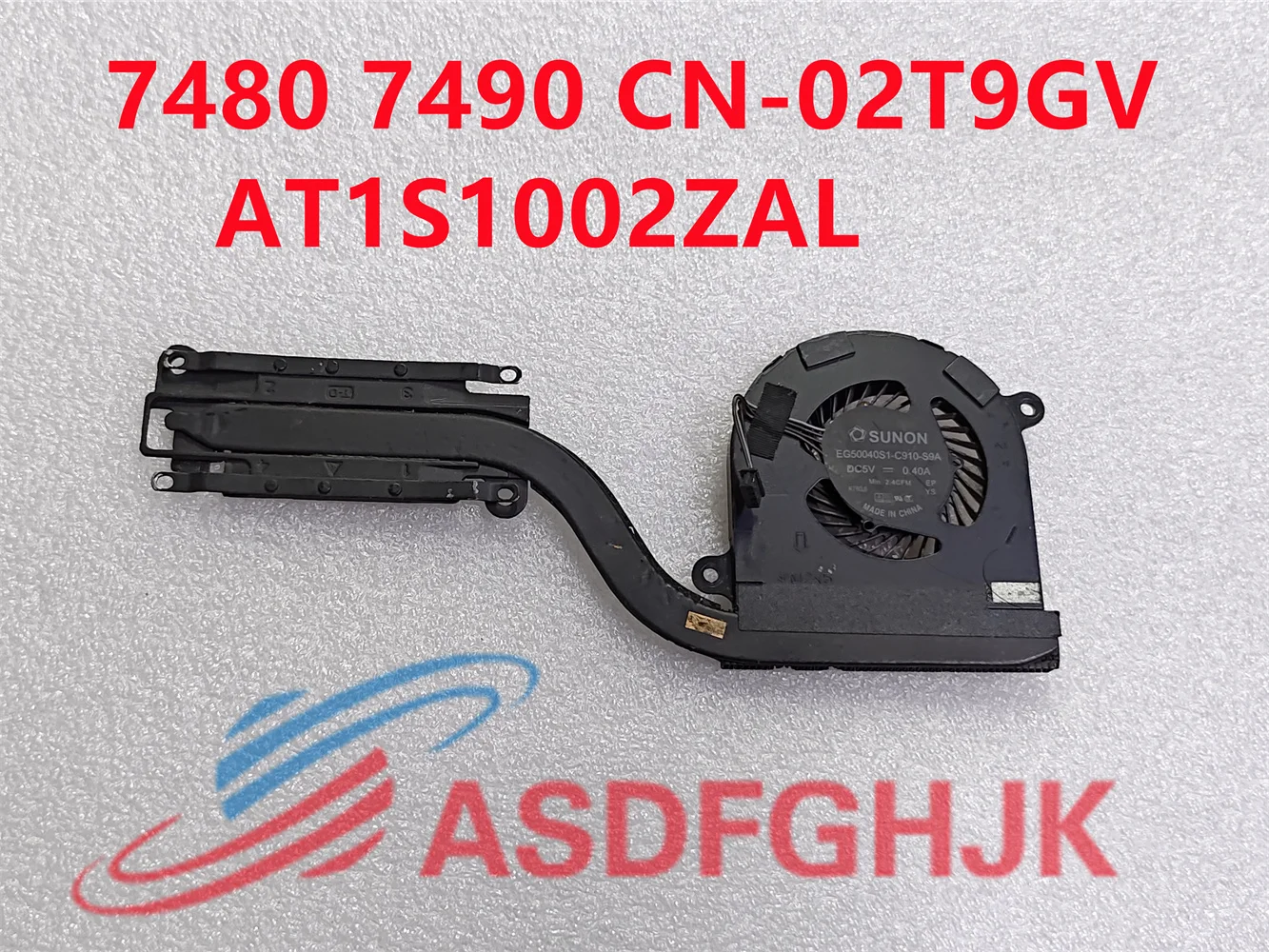 

Вентилятор охлаждения процессора ноутбука DELL Latitude 7480 E7480 CN-02T9GV 02T9GV 2T9GV AT1S1002ZCL