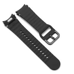Premium Silicone Strap for Galaxy Watch - Elegant & Durable Bracelet Accessory (Space grey)