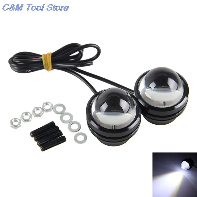 LED Waterproof EagleFog Daytime Running Car Light Eye Lamp Daylight DRL