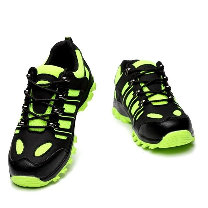 Safety Work Shoes Men Breathable Mesh Fashion Casual Labor Insurance Puncture Proof Boots Mens Steel Toe Shoe Footwear
