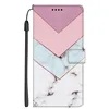 Marble Leather Case For vivo X80 Pro Y33S Y21s V2109 Y21 Y76 Y52 V23E 5G 4G Flip Cover Stand Wallet Book Funda Protective Case 3