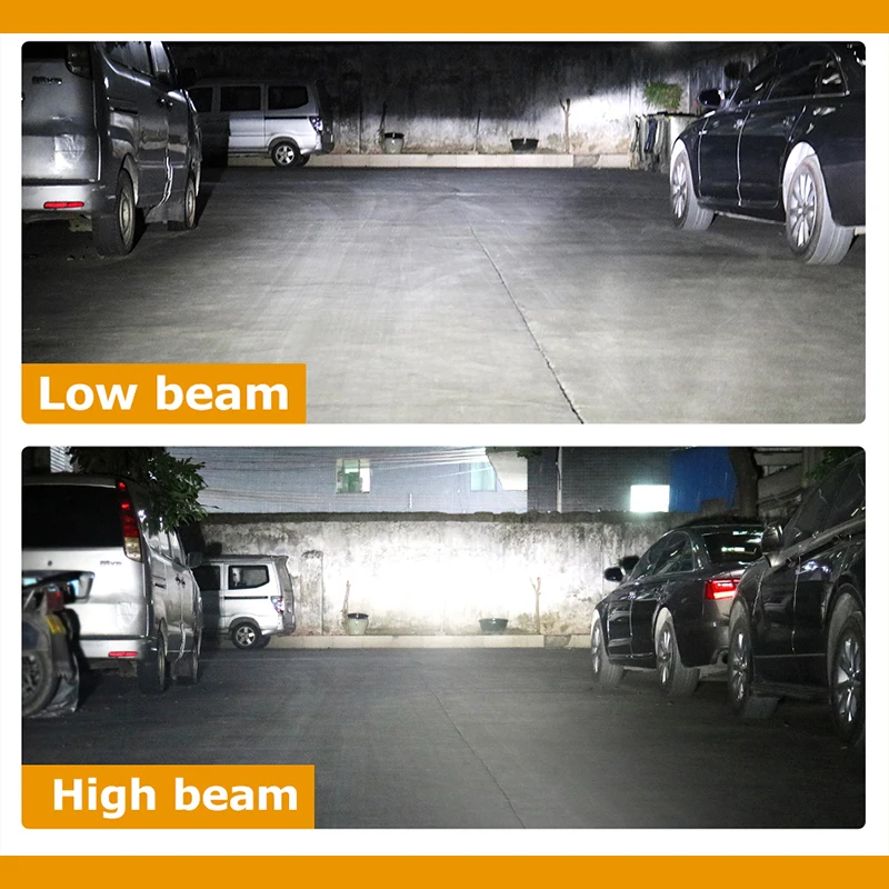 HLXG CSP H11 Fog Lamp led car lights led lights led bulbs led headlights led car headlights car headlamps hid headlight bulbs H7 LED HB4 9006 H4 9005 HB3 H8 H9 Bulb 4300K 6000K Car Light No Radio Interference Anti-EMC auto Headlight