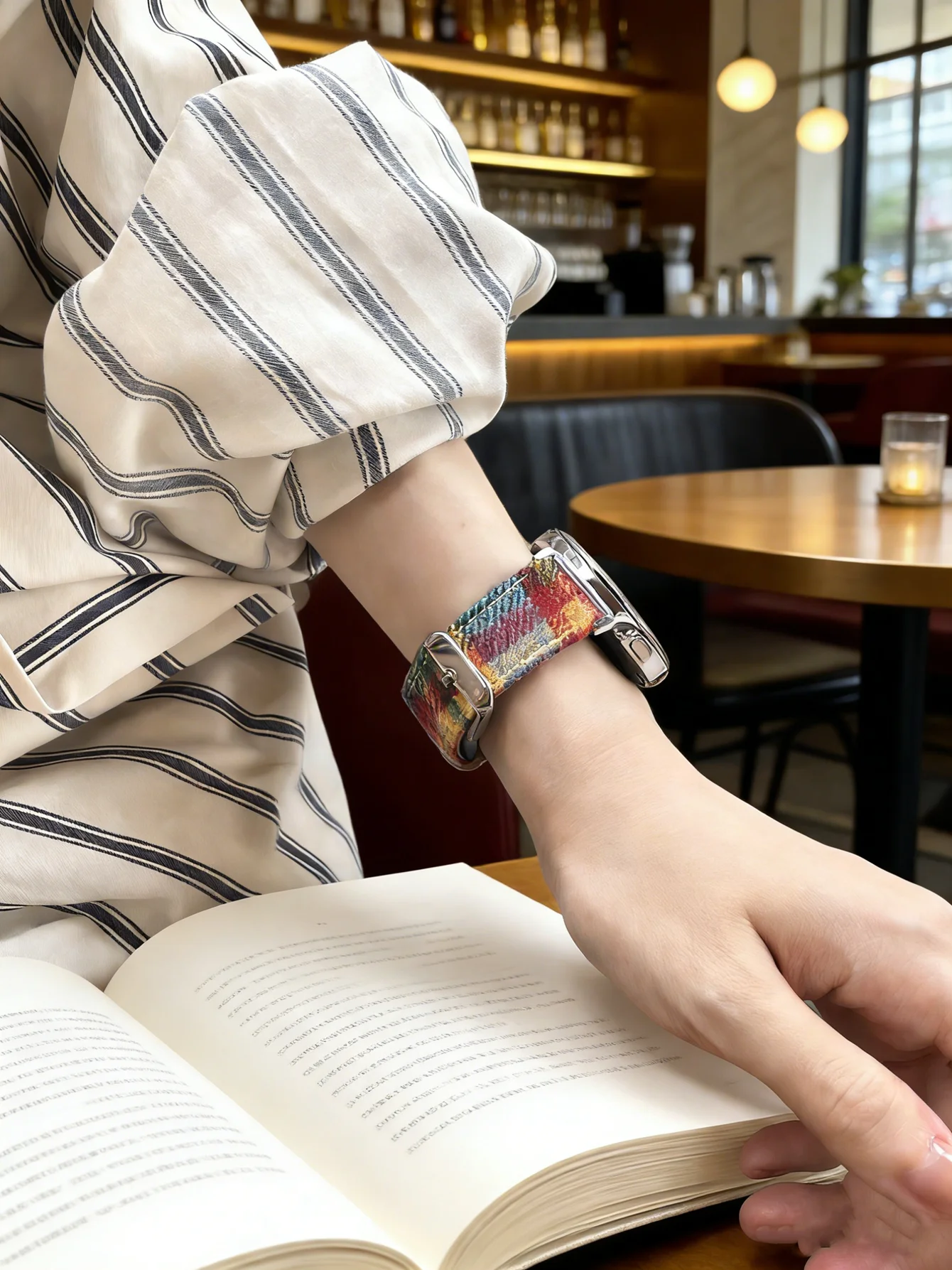 Braided Leather Sport Strap - 20mm Band with Loop Design