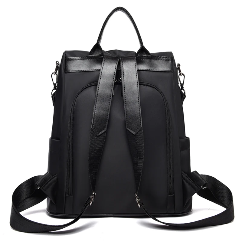 Waterproof Oxford Cloth Women Backpack Light Weight Nylon Travel Backpack Fashion School Bags Casual Lides Shoulder Bags
