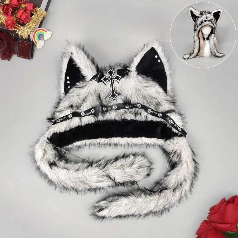 Coiffe Punk Oreilles De Chat Métal - Accessoire Déguisement Halloween/cosplay - Adulte, Femme, Homme - Plusieurs Couleurs