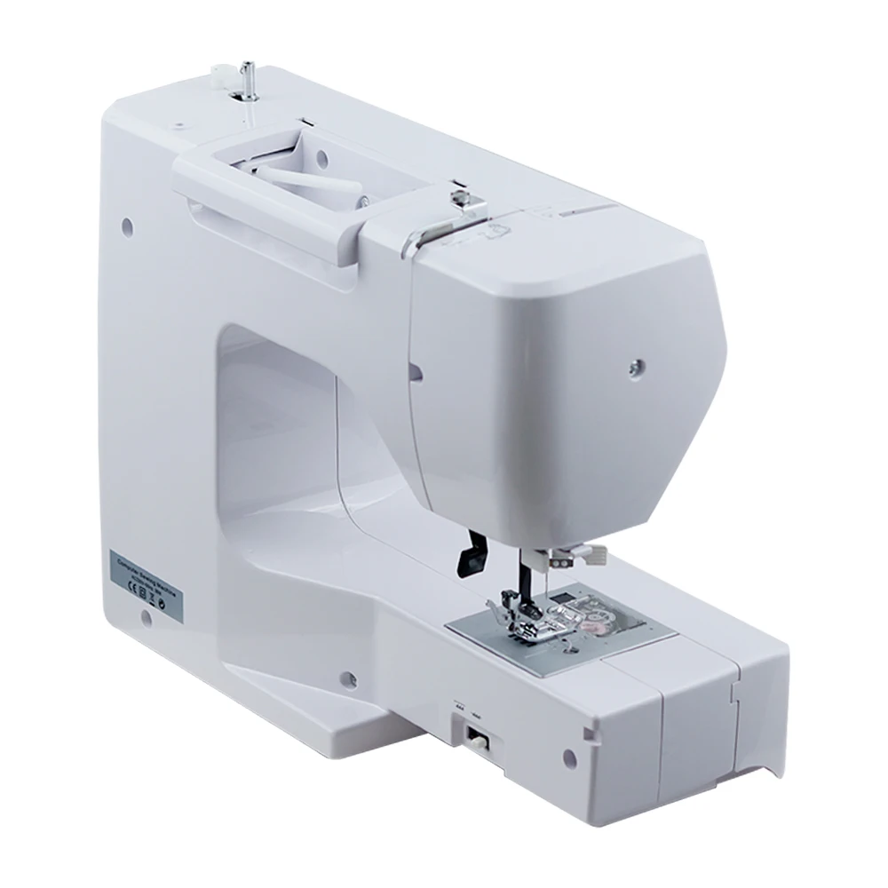 Electronic and electric multifunctional sewing machine, silent, thick buttonhole