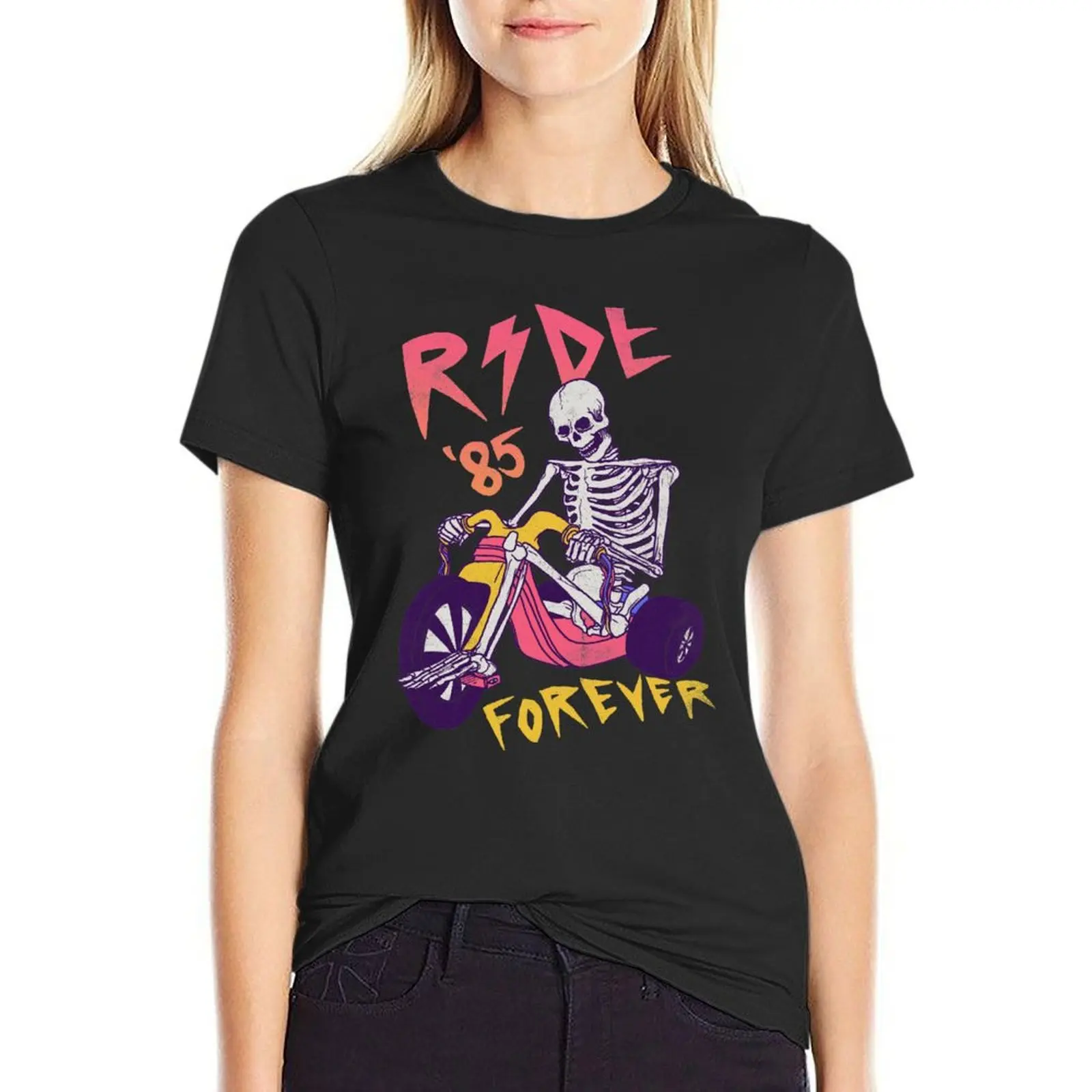 

Ride Forever T-Shirt heavyweights funnys t shirt Women