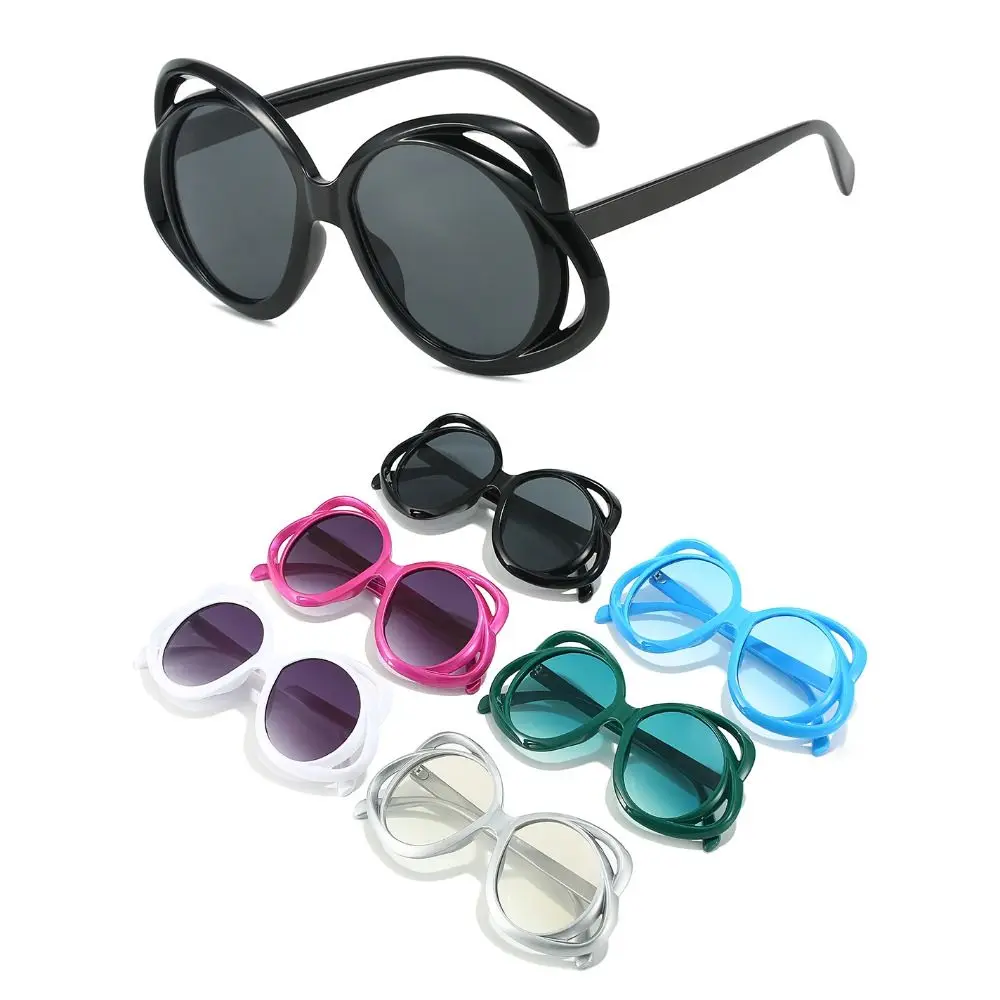 

Luxury Designer Floral Sunglasses Trendy UV400 Fun Fashion Rave Party Glasses Shades for Women