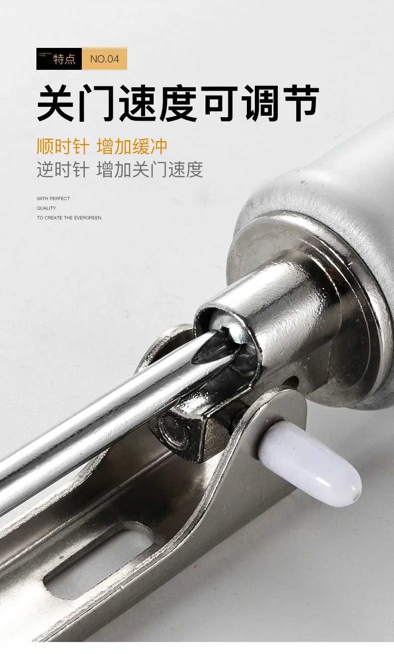 Soft Close 90 Degrees Door Closer, Hardware