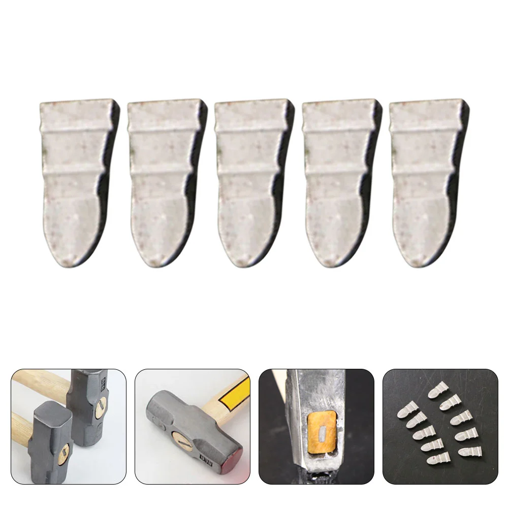 Portable Small Adapter Hammer Handle Connector Wedge Ax Reinforce Tools Steel 3