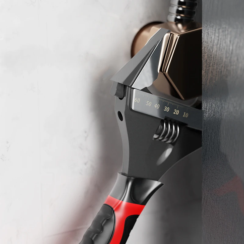 Adjustable Wrench Stainless Steel Universal Spanner Mini Nut Key Hand Tools wrench  hvac tools tools