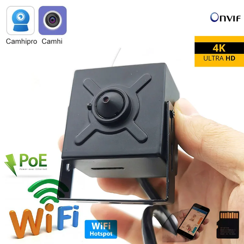 indoor-covert-forensics-industry-use-4k-8mp-wifi-poe-starlight-imx415-pin-hole-cube-square-mini-ip-camera-tf-card-slot-audio