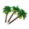 5Pcs New Plastic Coconut Palm Tree Miniature Plant Pots Bonsai Craft Micro Landscape DIY Decor Craft Sand Table Scenery Model 6