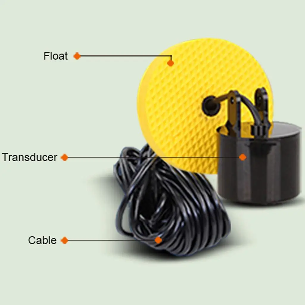 Fish s Alarm Portable Sonar LCD Fishing Lure Bait Sounder Carp