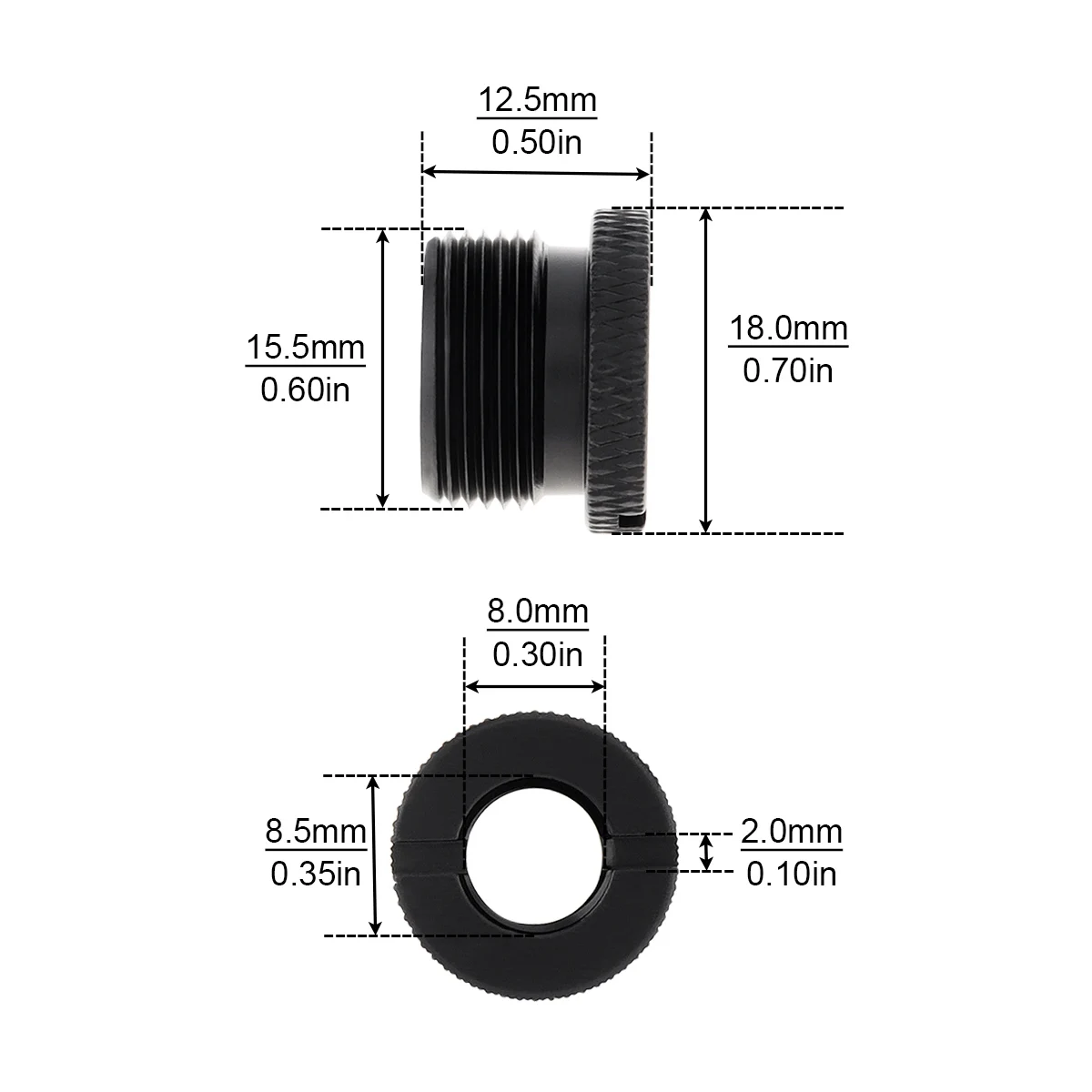 3/8-Inch Female to 5/8-Inch Male Precision Screw Adapter for Microphone Stand Boom Arm Camera Tripod Accessories microphone adapter