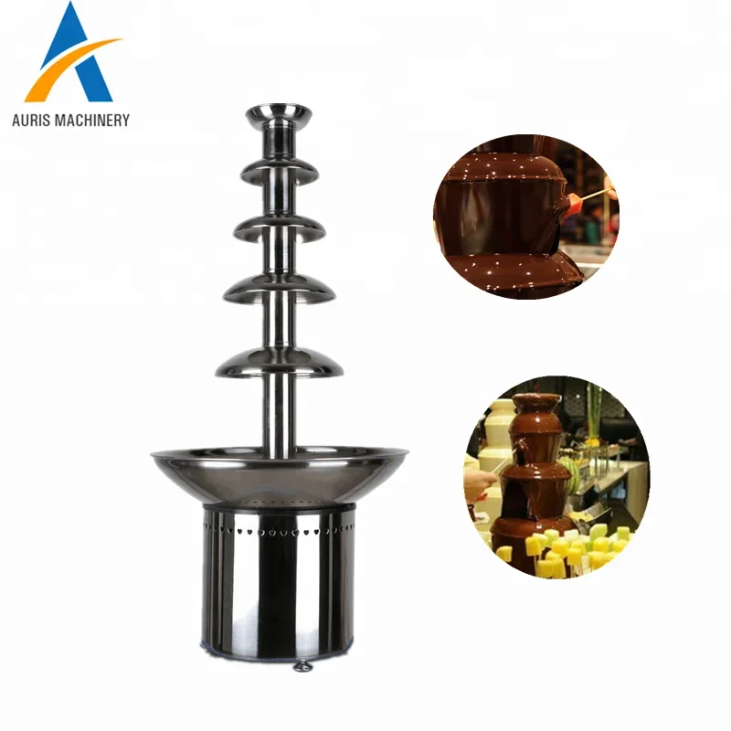 Commercial Use Cheese Fondue Fountain Making Chocolate Waterfall Machine For Carnival
