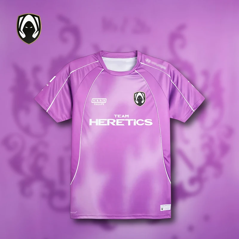 Team Heretics 2026 Champions Trikot Herren und Damen Team 3D T-Shirt LOL VALORANT CS2 Esports Club Großes Oberteil