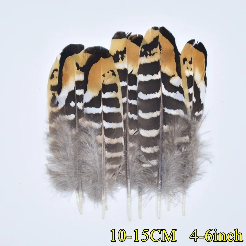 Natural Pheasant Peacock Feathers for Needlework Handicraft Accessories Feather Decor Wedding Carnaval Decoration