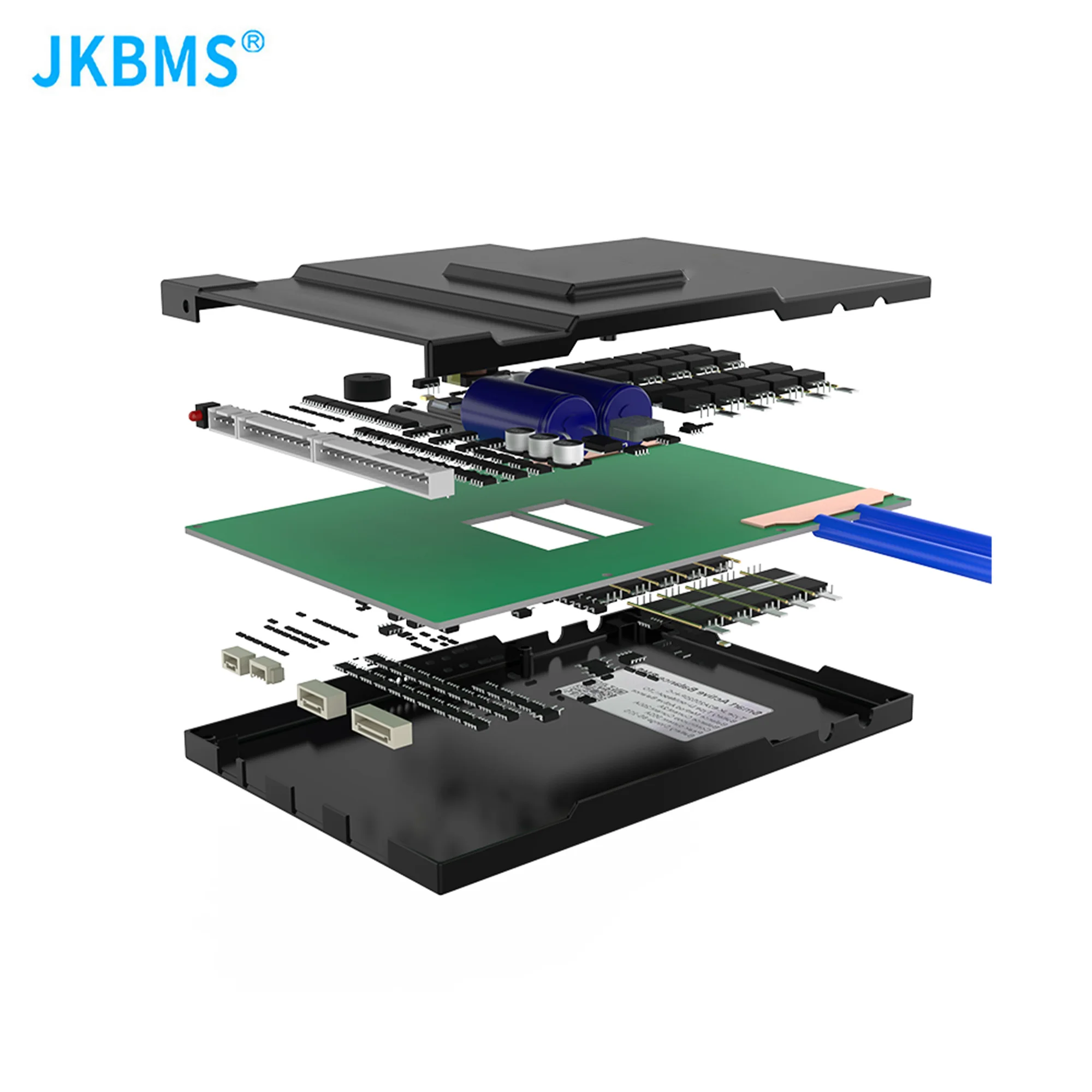 JKBMS B2A24S15P Active Balance BMS 150AH 8S 10S 12S 13S 14S 15S 16S 20S 21S 24S  Li-Ion Lifepo4 150ah Lto Battery Battery BMS