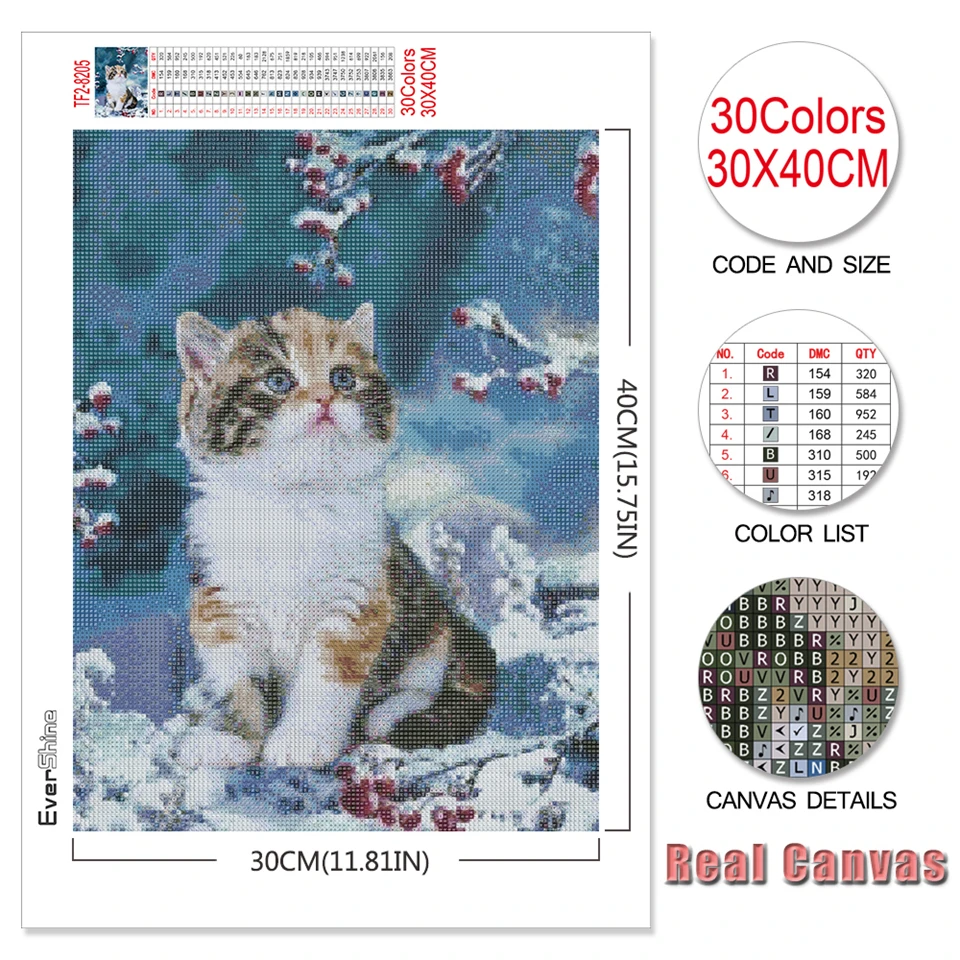 5D DIY Diamond Painting Full Square Cat Rhinestones Pictures Diamond Embroidery Animals Mosaic Sale Home Decoration diamond painting