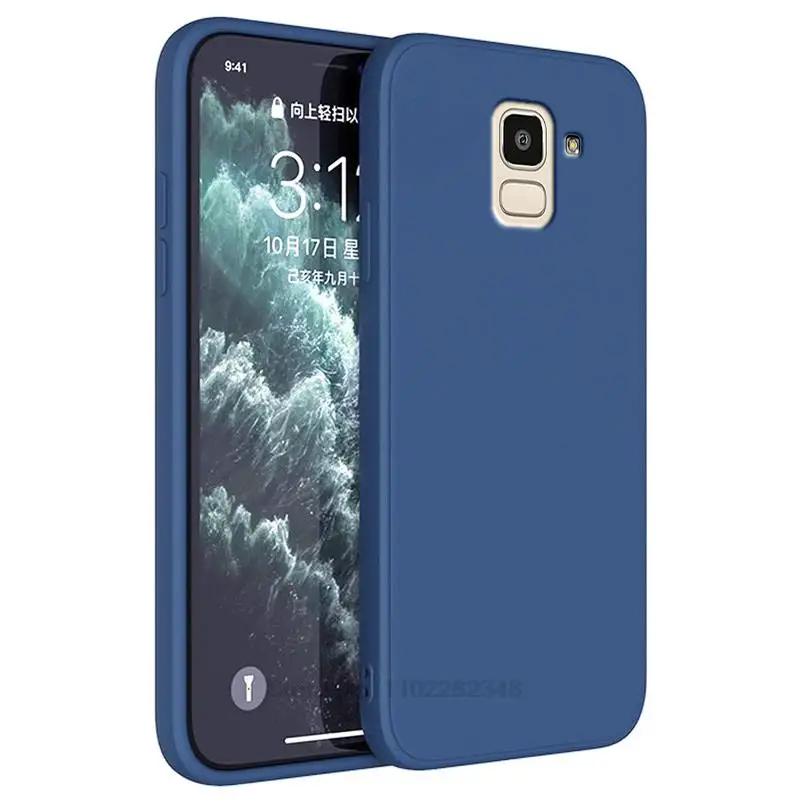 Silicone Case For Samsung J6 Case Samsung Galaxy J6 Plus 2018 Soft