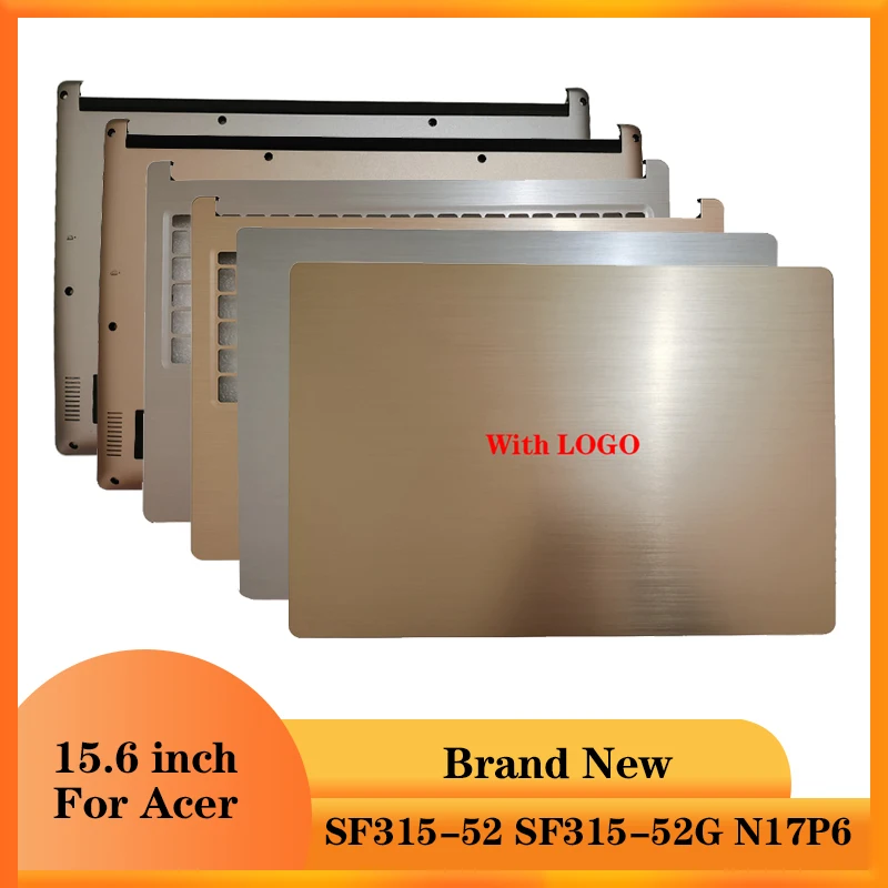 

Новая задняя крышка для ноутбука Acer Swift 3 SF315-52 N17P6, передняя панель/Упор для рук/Нижняя крышка, чехол для компьютера