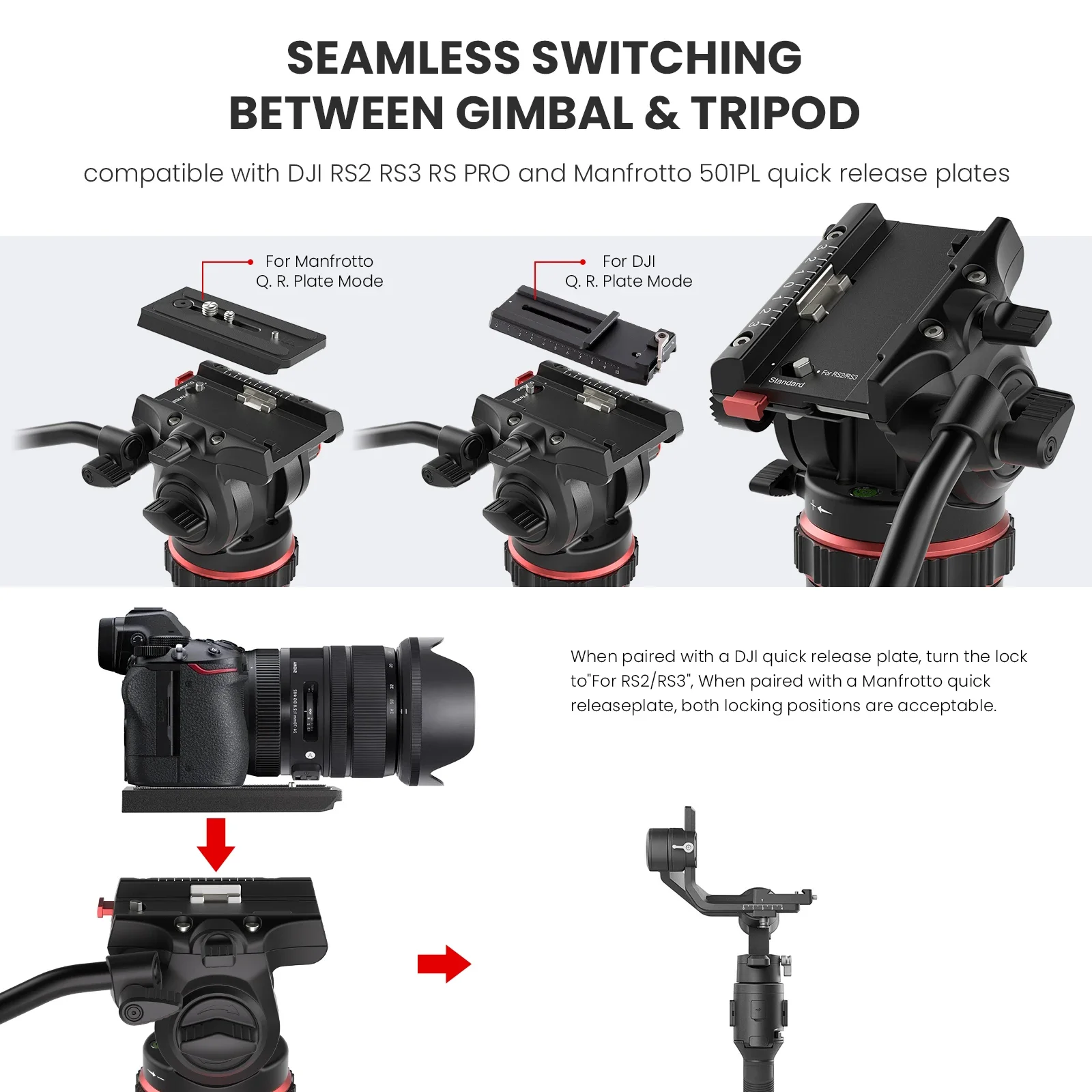 Camera Fluid Head EVUMO V12 Professional Hydraulic Fluid Video Head Load 10kg22lbs For Tripod Monopod DSLR Cameras Camcorder Big Fluid Tripod Head
